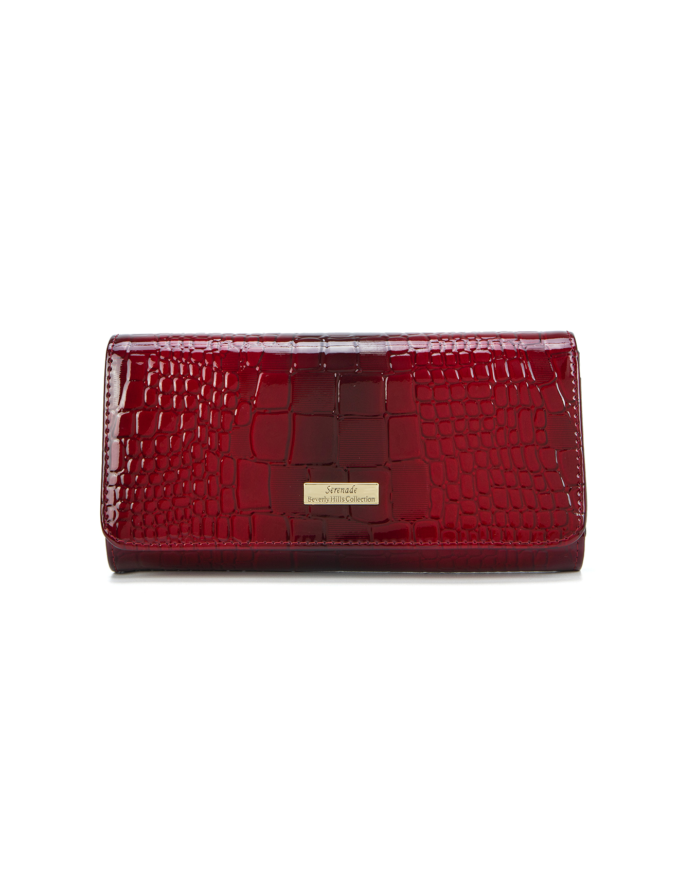 Serenade Cherry Croc Large Purse