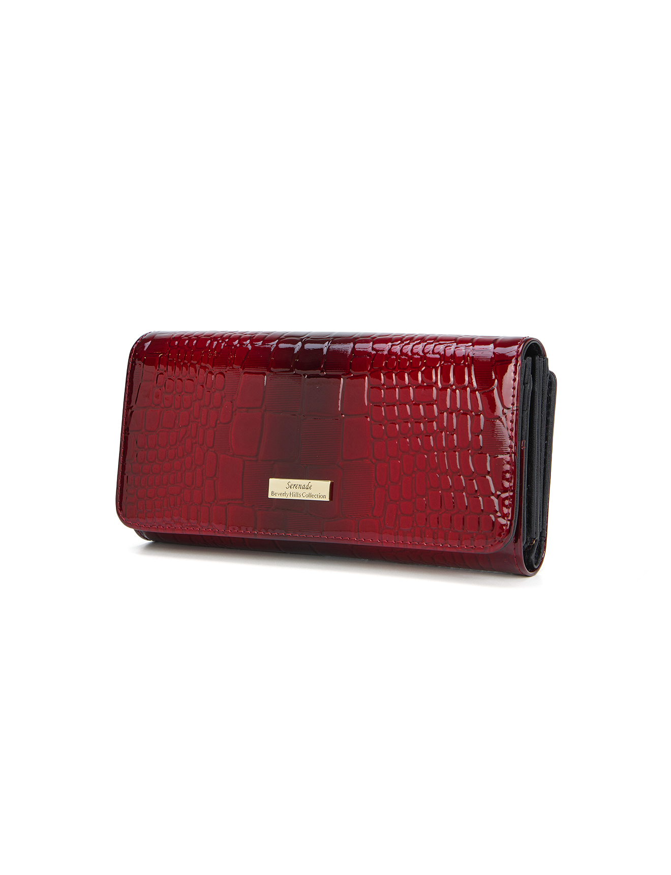 Serenade Cherry Croc Large Purse