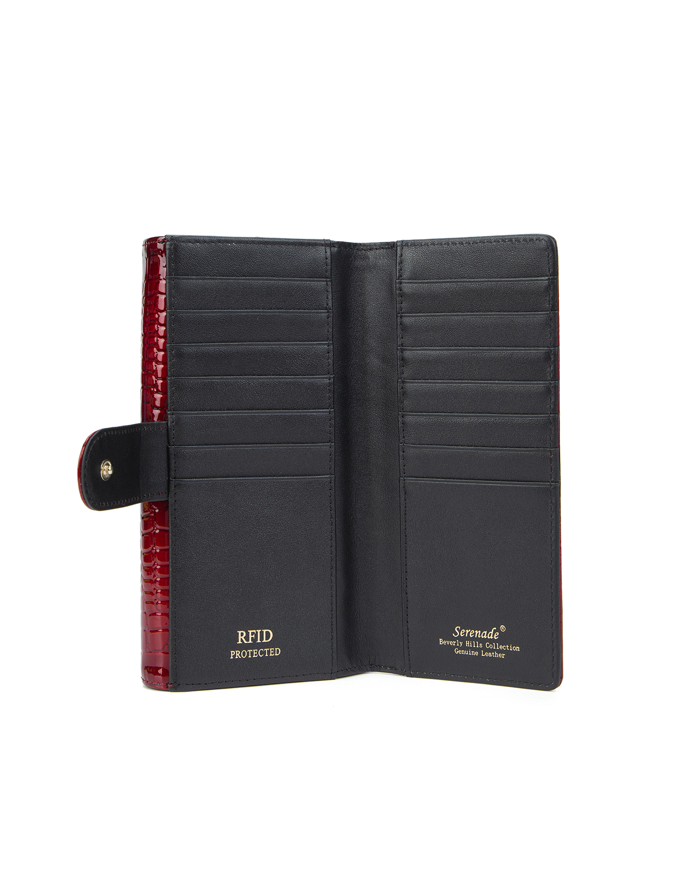 Serenade Cherry Croc Large Purse