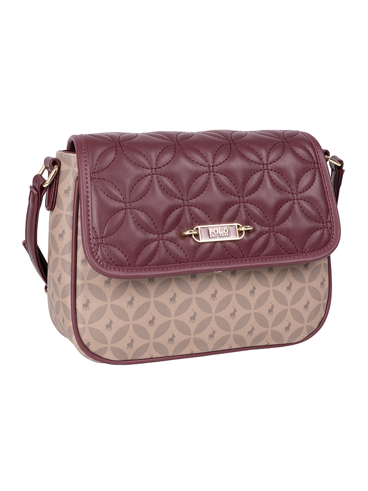 Polo Madison Flapover Sling - Garnet