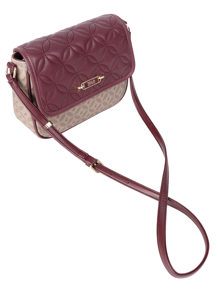 Polo Madison Flapover Sling - Garnet