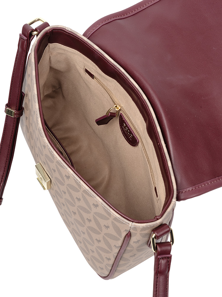 Polo Madison Flapover Sling - Garnet