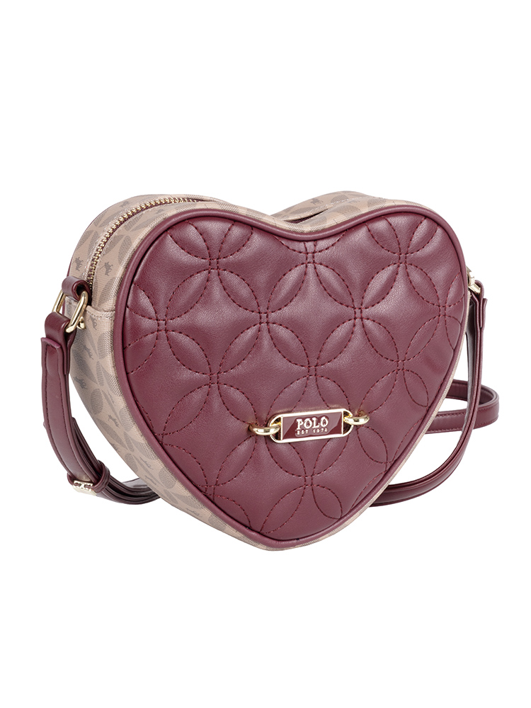 Polo Madison Heart Sling - Garnet