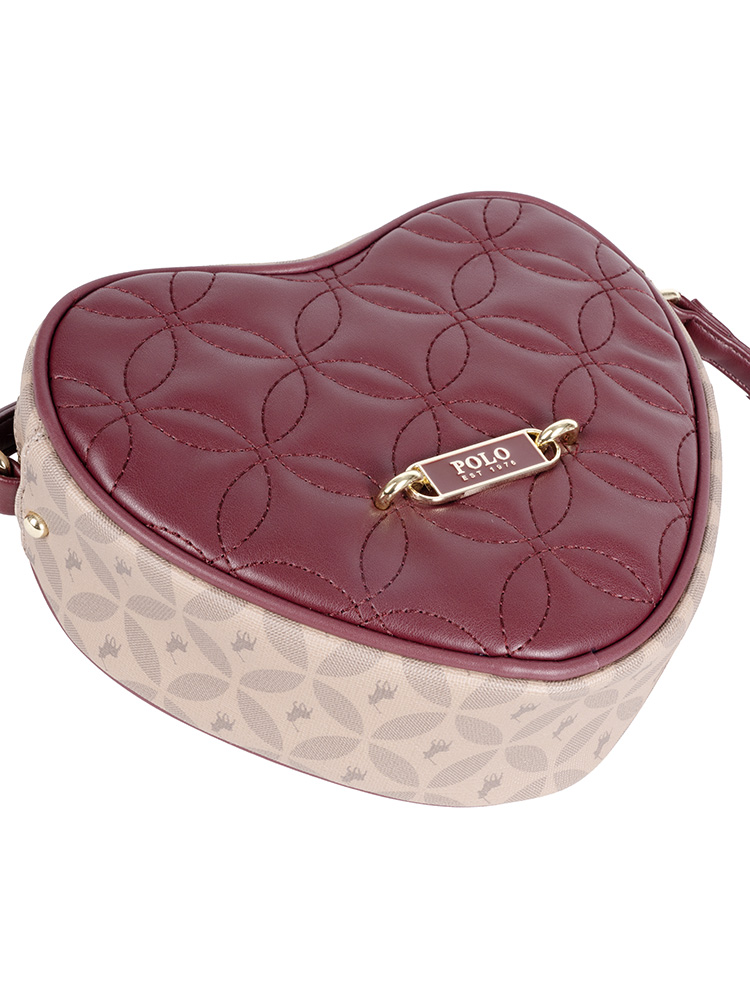 Polo Madison Heart Sling - Garnet