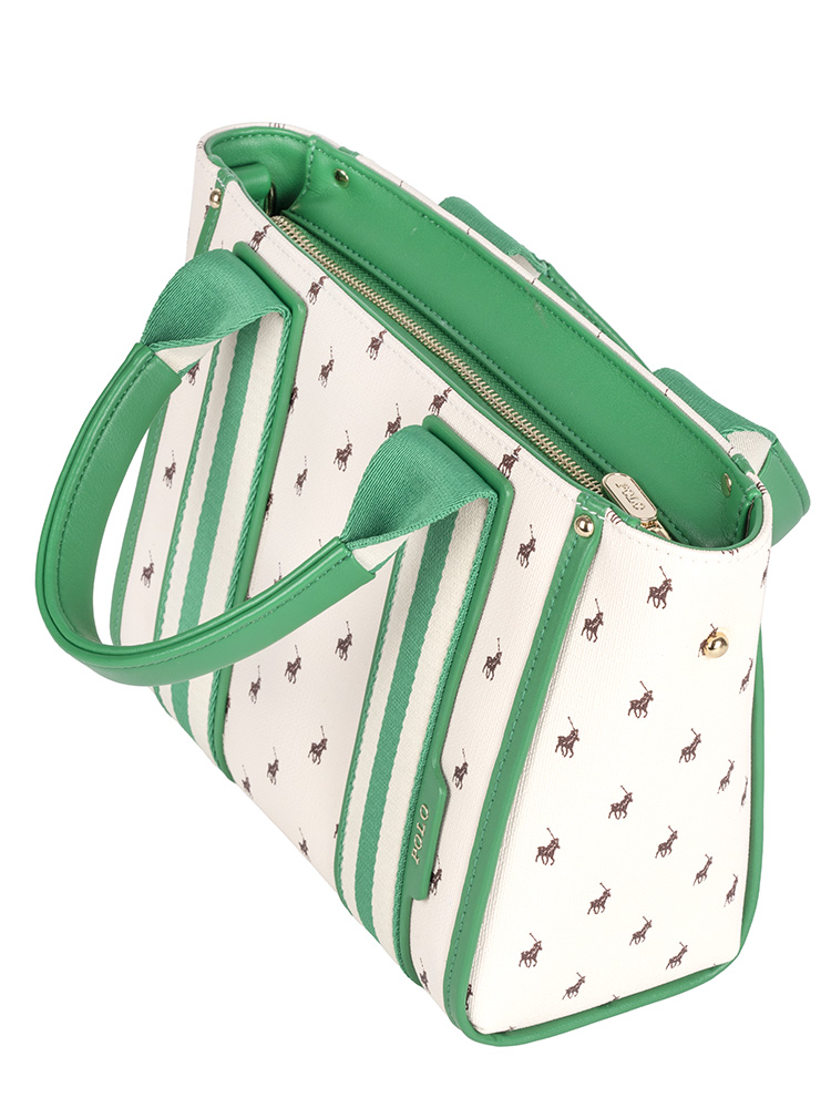 Polo Sicily Small Crossbody Shopper - Green