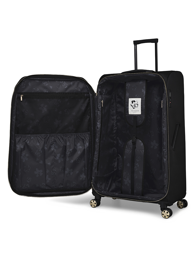 Ted Baker Albany Eco Large Wheel Trolley Case Black