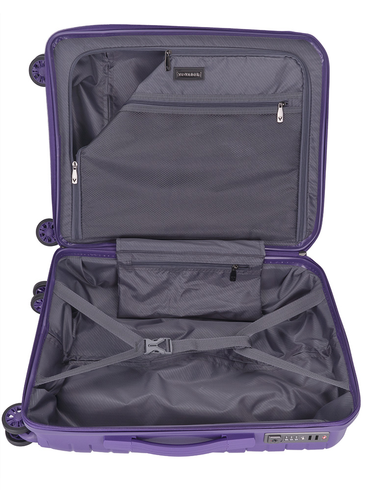 Voyager Cabana 4 Wheel Carry On Trolley Case