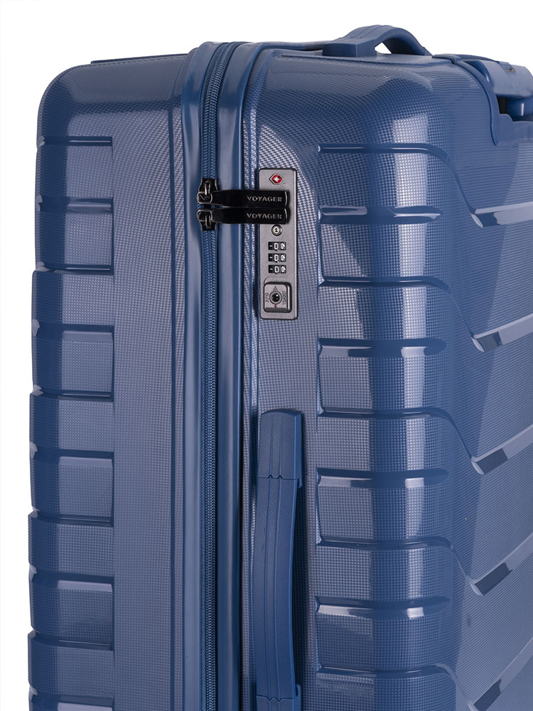 Voyager Cabana Large 4 Wheel Trolley Case