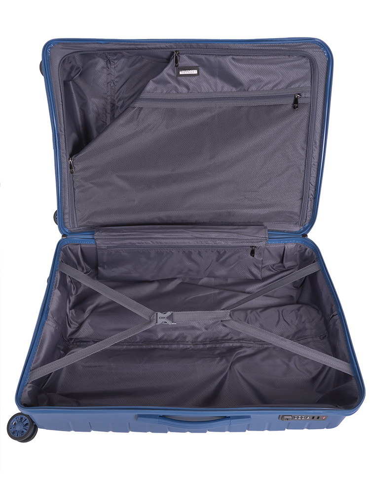 Voyager Cabana Large 4 Wheel Trolley Case