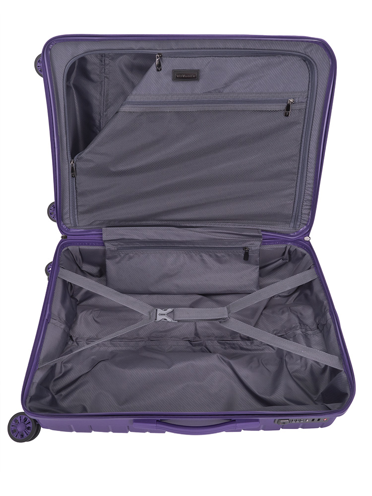 Voyager Cabana Medium 4 Wheel Trolley Case