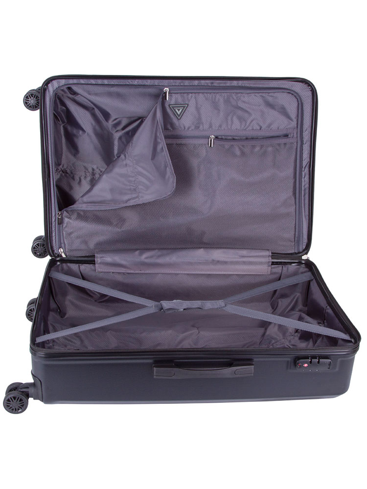 Voyager Mahe Large 4 Wheel Trolley Case
