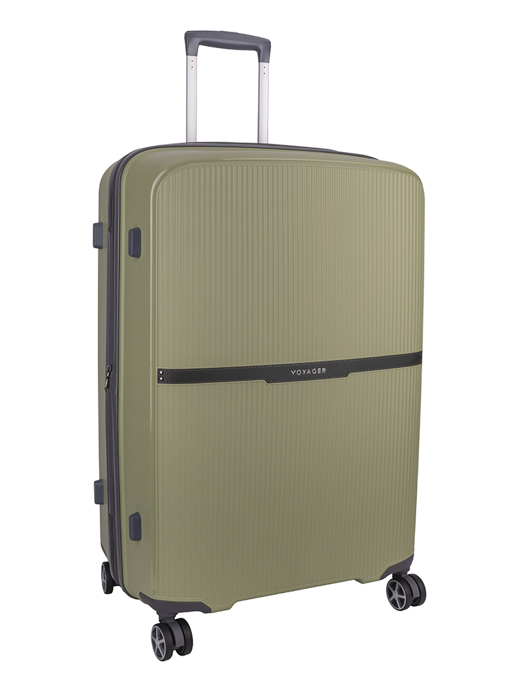 Voyager Traveler Large 4 Wheel Trolley Case