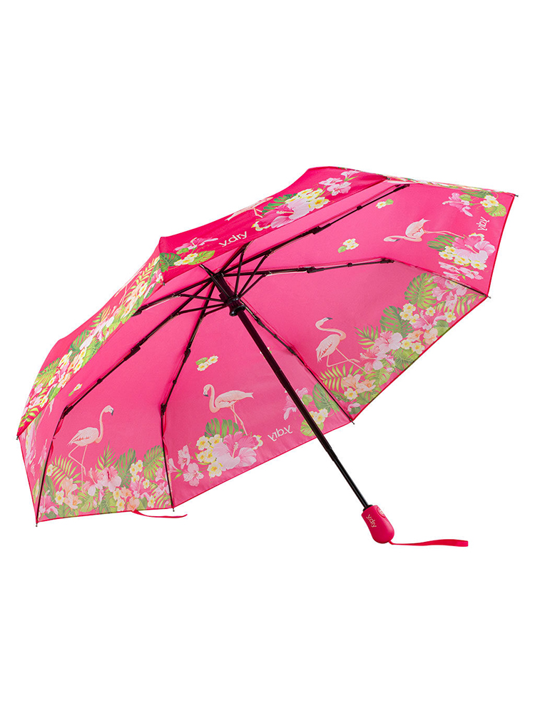 Y-Dry Flamingo Compact Umbrella