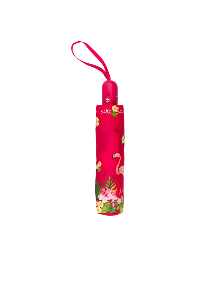 Y-Dry Flamingo Compact Umbrella